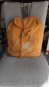 Mochila Escolar Da Kipling Original Amarela