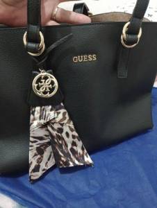 Tero De Prata 50 Cm E Bolsa Guess