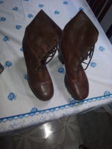 Ateno!!! Bota De Couro Por 150r$