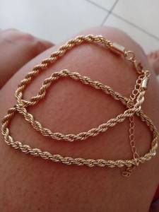 Cordo Feminino Banhado Ouro 18k