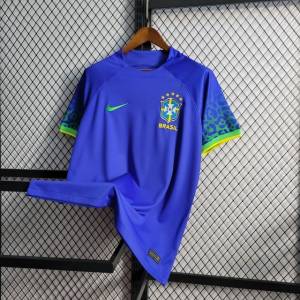 Camisa Brasil Away 22/23 Azul A Pronta Entrega