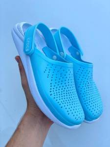 Crocs Azul Super Confortvel Frete Grtis