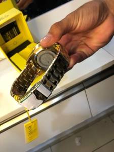 Relgio Invicta Pro Diver Original 25852 Banhado Ouro 18k