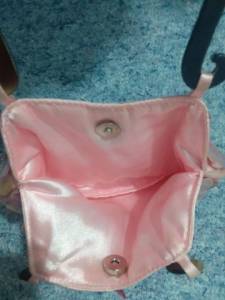Bolsa De Festa Rosa