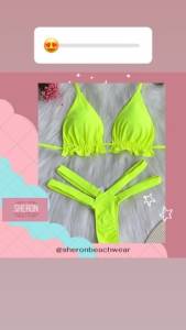 Biquni Lycra Fluity Lindos E De Qualidade!