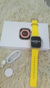 Smart Watch Ultra Amarelo Completo (com Nfc)