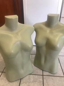 Manequim Plstico Roupa Comercio Loja Feminino