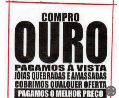 Vendo Ouro 18k 230,00 A Grama