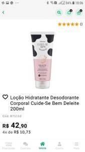 Hidratante Corporal