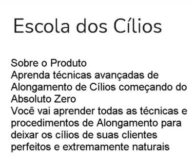 Curso Online Escola Dos Clios