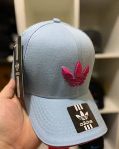 Bon Adidas Azul Logo Pink
