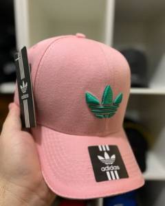 Bon Adidas Rosa Logo Verde