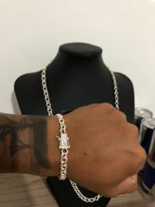 Pulseira De Prata 950k (nova)