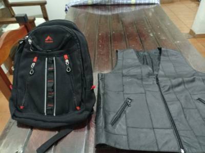 Colete E Mochila Motoqueiro