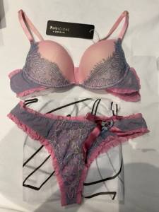 Conjunto De Calcinha E Sutien Italiano No. 38