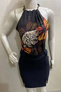 Body Estampada, Tamanho M, Lindo, Atitude News