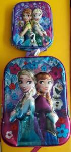 Mochila Infantil Feminina Da Frozen