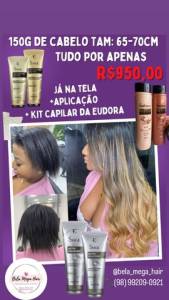 Cabelo Mais Aplicao Combo E Kit