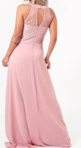 Vestido De Festa Nude Ros