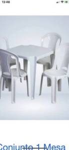 Jogo De Mesa Plstico Solplast
