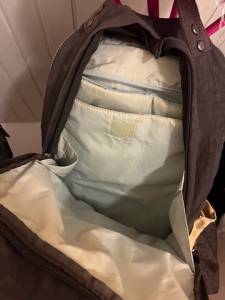 Mochila Kipling Marron