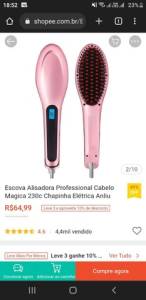 Escova Alisadora