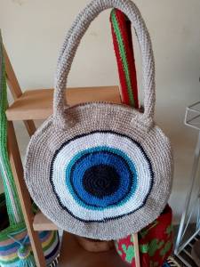 Bolsa Croch Olho Grego Praia