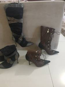 Bota Salto Fino Cano Mdio