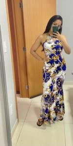 Vestido Modelo Sereia