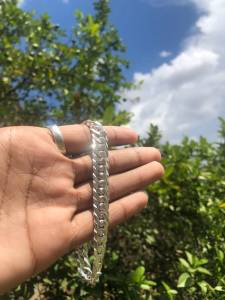 Pulseira Grume Duplo 10 Mm Fecho Gaveta
