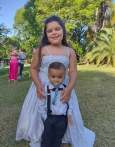 Vestido Aia Daminha Ou Comunho
