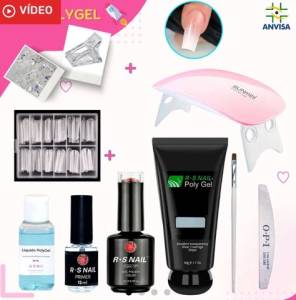 Kit Poligel Completo Com Curso Em Vdeo