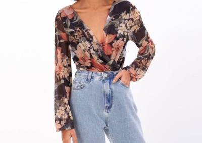 Body Tule Estampado