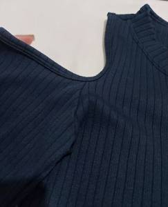 Blusa Canelada. M