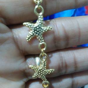 Kit Com 2 Pulseiras Folheadas A Ouro