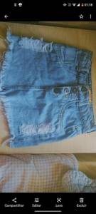 Saia Jens Feminino