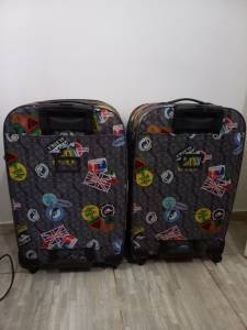 Malas De Viagem Grande Tonin Viaggio Com Rodas Giro 360