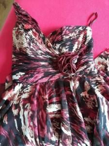 Vestido De Seda Crepe