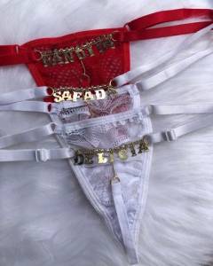 Calcinha Fio Strass