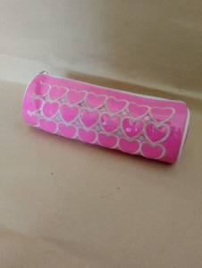 Estojo Escolar Rosa