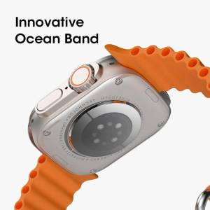 Smartwatch W68 Ultra Series 8 Nfc Tela 2,0 Original Lacrado