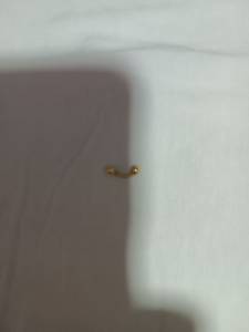 Piercing De Ouro