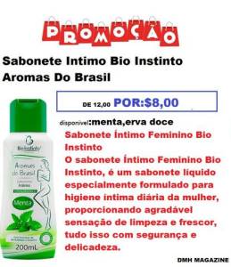 Sabonete ntimo Feminino Bio Instinto Apenas 8,00