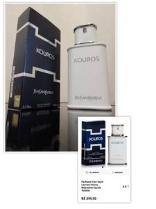 Perfume Yves Saint Laurent Kouros Masculino
