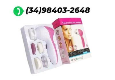 Entrega Grtis - Aparelho Dermospar Limpeza Facial Com 5 Cubetas De Encaixe Inclusa