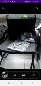 Cadeira De Rodas Ortomix Original Monobloco Super Leve