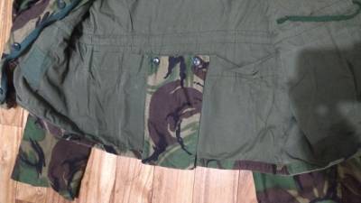 Roupa Camuflada Inglesa De Inverno, Militar