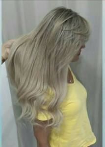 Cabelo Loiro Natural Humano! Brasileiro!