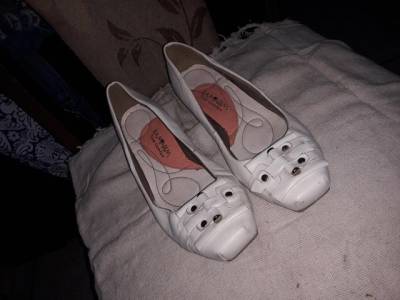 Sapato Ramarim Branco Semi Novo