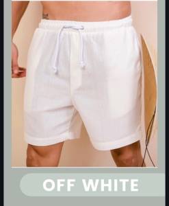Shorts Em Linho